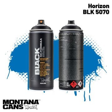 Montana Black Sprey Boya 400ml BLK5070 Horizon