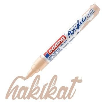 Edding 5100 Akrilik Markör 2-3mm Yuvarlak Uç Bej