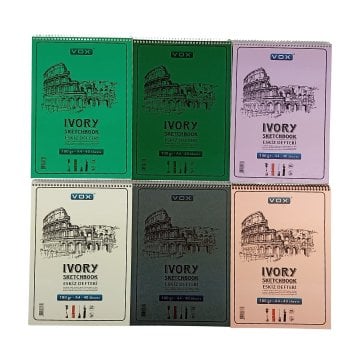 Vox Eskiz Çizim Defteri A4 Krem 100gr 40yp