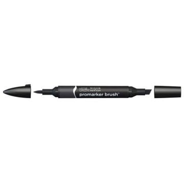 Winsor Newton Letraset Promarker Brush Kalem 030 Black