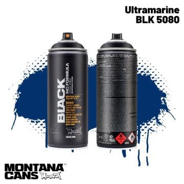 Montana Black Sprey Boya 400ml BLK5080 Ultramarine