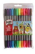 Pritt Çift Uçlu Keçeli Kalem Seti 12 Renk