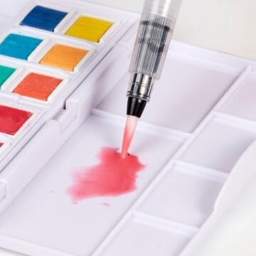Derwent Pastel Shades Sulu Boya Paint Pan Seti 12li