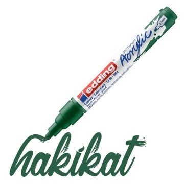 Edding 5100 Akrilik Markör 2-3mm Yuvarlak Uç Yosun Yeşili