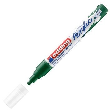 Edding 5100 Akrilik Markör 2-3mm Yuvarlak Uç Yosun Yeşili