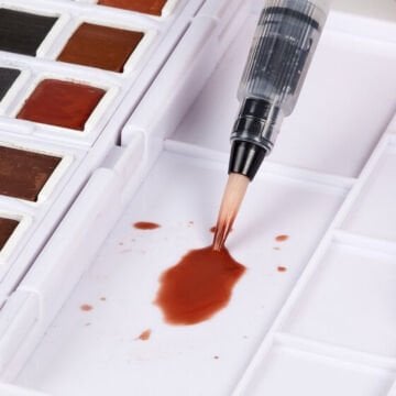 Derwent Pastel Shade And Tone Sulu Boya Paint Pan Seti 12li