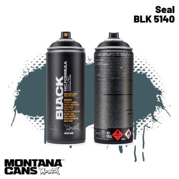 Montana Black Sprey Boya 400ml BLK5140 Seal