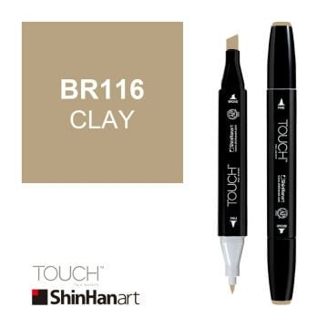 ShinHan Art Touch Twin Marker BR116 Clay