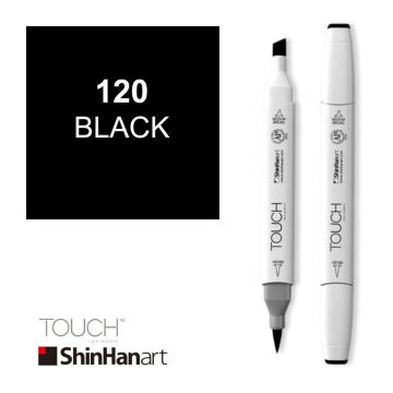 ShinHan Art Touch Twin Marker 120 Black