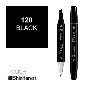 ShinHan Art Touch Twin Marker 120 Black