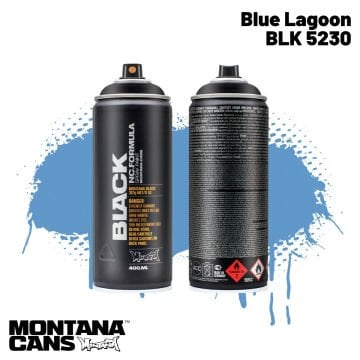 Montana Black Sprey Boya 400ml BLK5230 Blue Lagoon