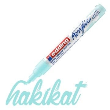 Edding 5100 Akrilik Markör 2-3mm Yuvarlak Uç Pastel Mavi
