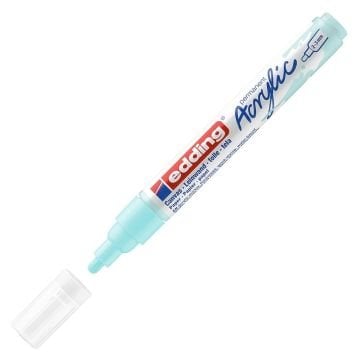 Edding 5100 Akrilik Markör 2-3mm Yuvarlak Uç Pastel Mavi