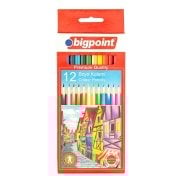 Bigpoint Kuru Boya Kalemi 12 Renk Set