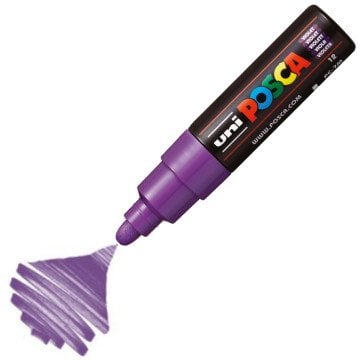 Uni Posca Marker PC-7M Bold 4.5-5.5 mm Violet