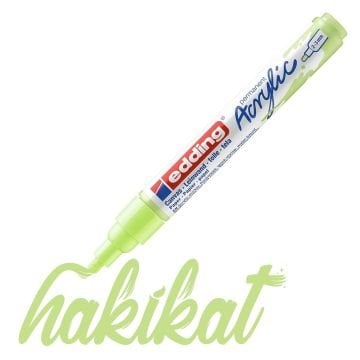 Edding 5100 Akrilik Markör 2-3mm Yuvarlak Uç Pastel Yeşil