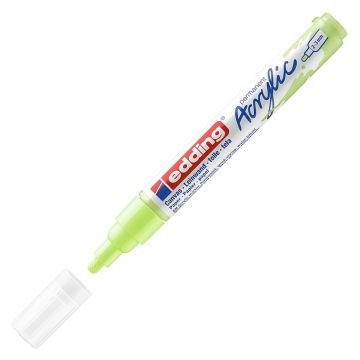Edding 5100 Akrilik Markör 2-3mm Yuvarlak Uç Pastel Yeşil