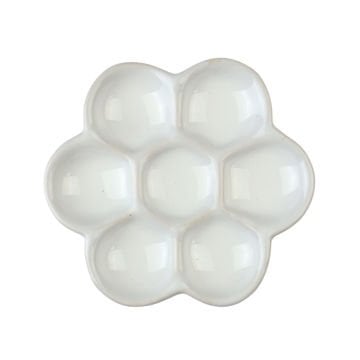 Karin Porselen Papatya Palet 8,5 cm 7 Bölme
