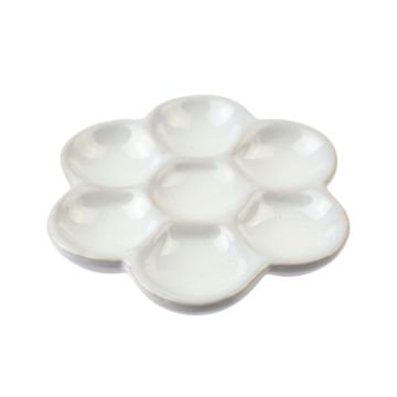 Karin Porselen Papatya Palet 8,5 cm 7 Bölme