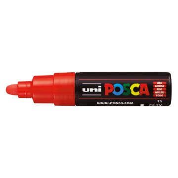 Uni Posca Marker PC-7M Bold 4.5-5.5 mm Red