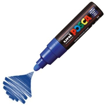 Uni Posca Marker PC-7M Bold 4.5-5.5 mm Blue