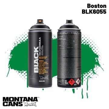Montana Black Sprey Boya 400ml BLK6055 Boston