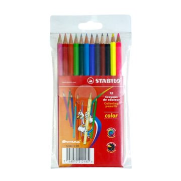 Stabilo Color Kuru Boya Kalem Seti 12li