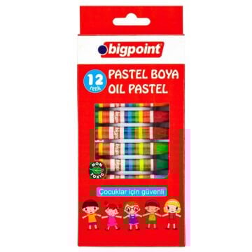 Bigpoint Pastel Boya 12 Renk