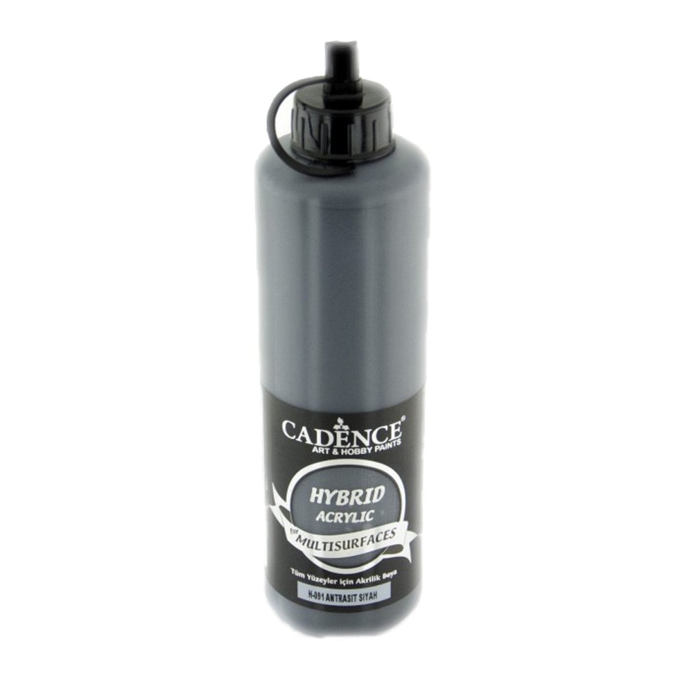 Cadence Akrilik Boya Hybrid Multisurface 500ml H091 Antrasit