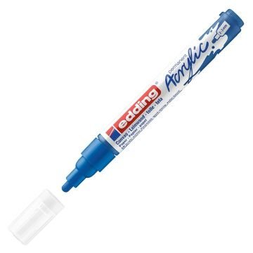 Edding 5100 Akrilik Markör 2-3mm Yuvarlak Uç Gece Mavisi