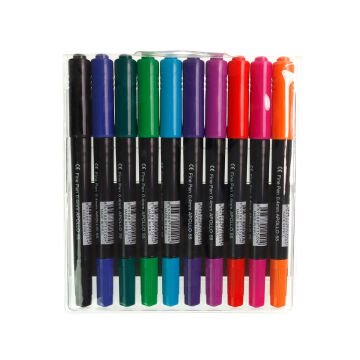 Masis Fineliner Çift Uçlu Kalem Apollo 55 Seti 10lu