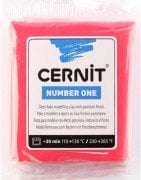 Cernit Number One Polimer Kil 56gr Red 400