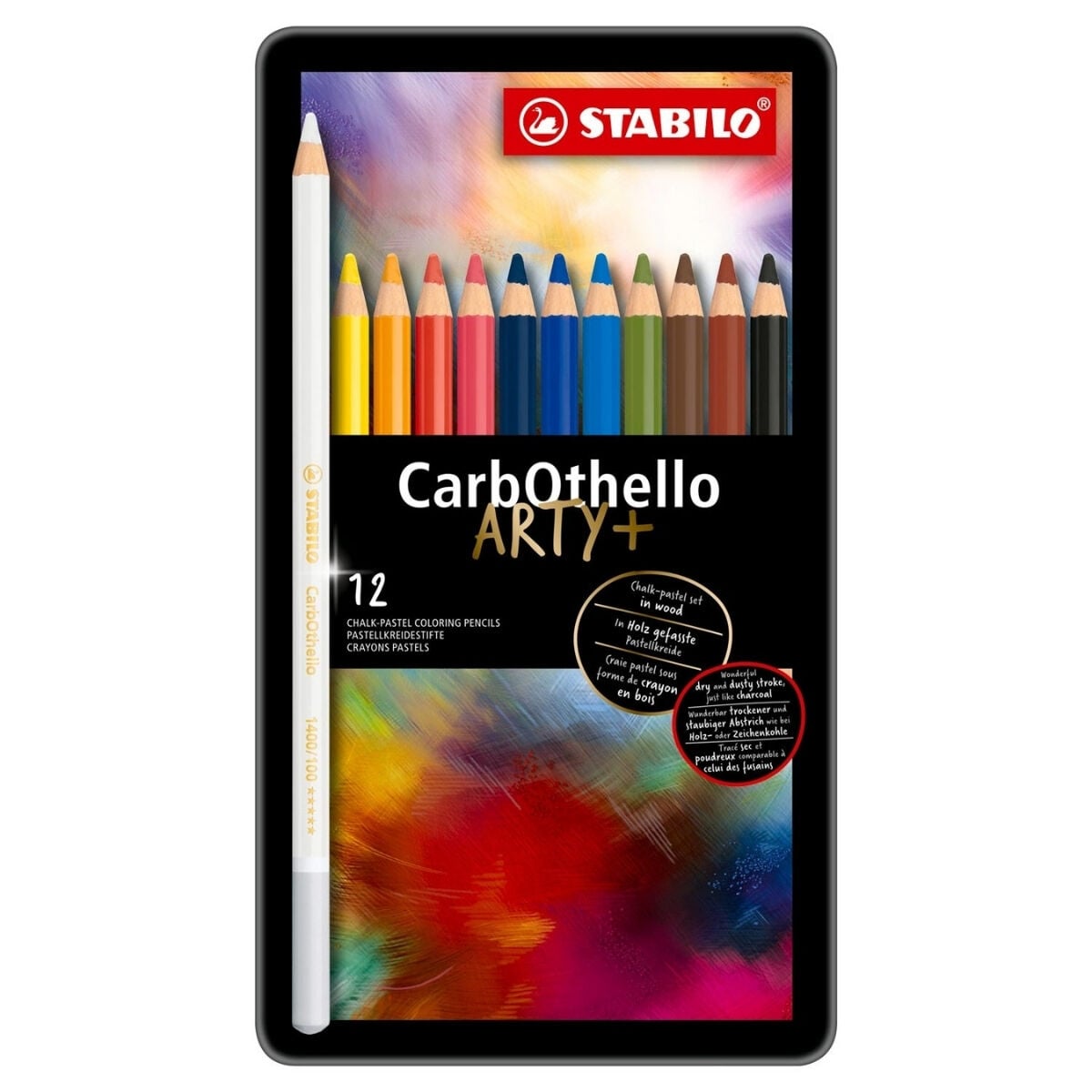 Stabilo Carbothello Arty+ Pastel Kalem Seti 12li