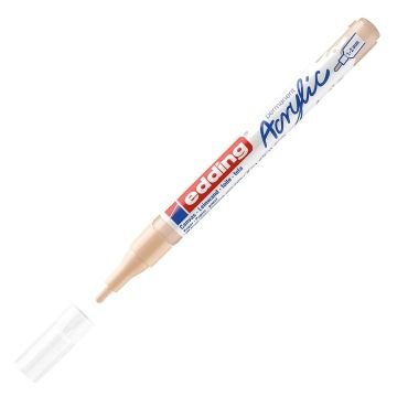 Edding 5300 Akrilik Markör 1-2mm Yuvarlak Uç Bej