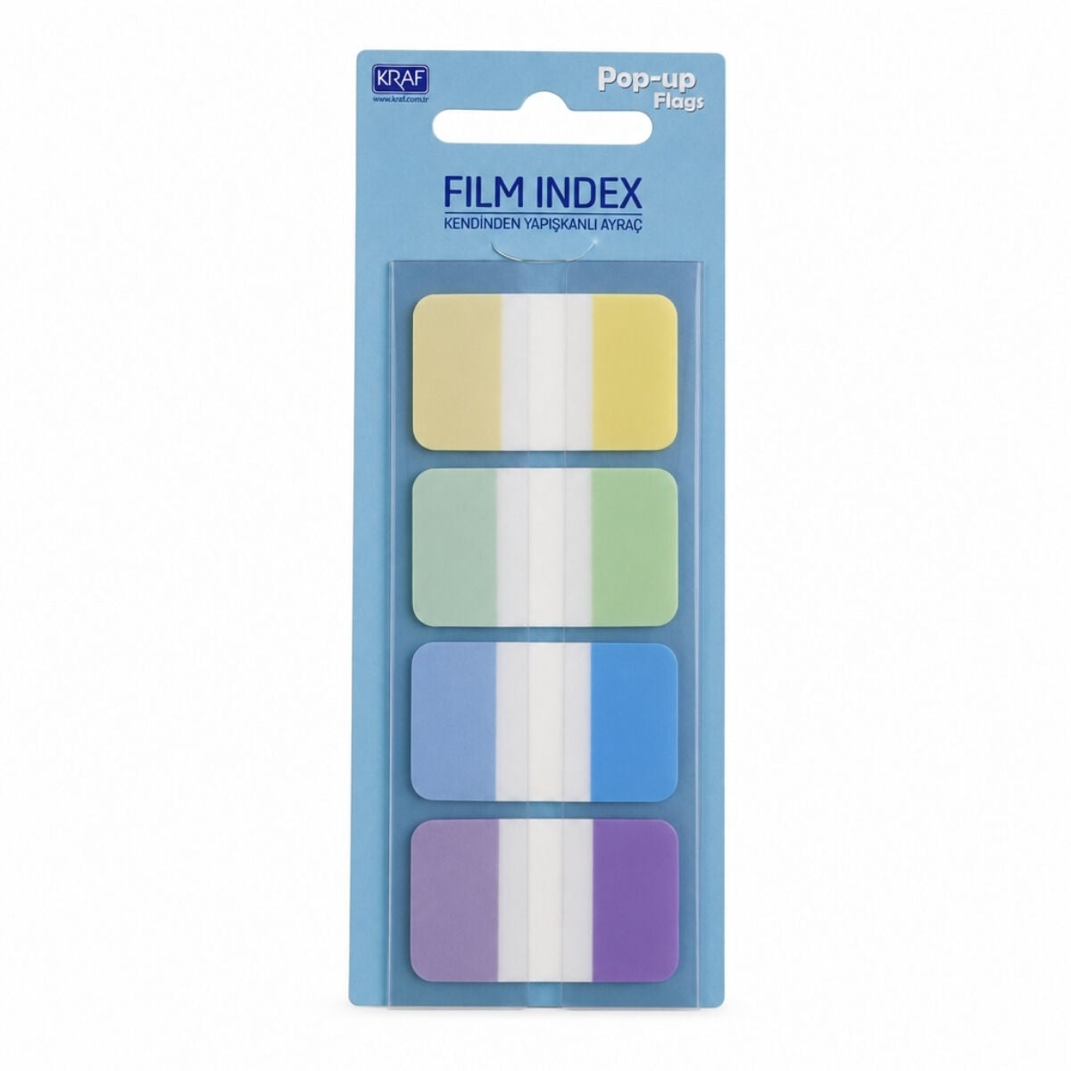 Kraf İndex Film (PP) 25x42mm 4lü 20yp Pop-up 2542