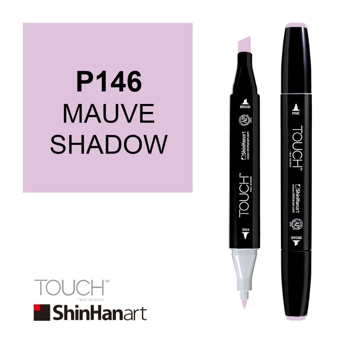 ShinHan Art Touch Twin Marker P146 Mauve Shadow