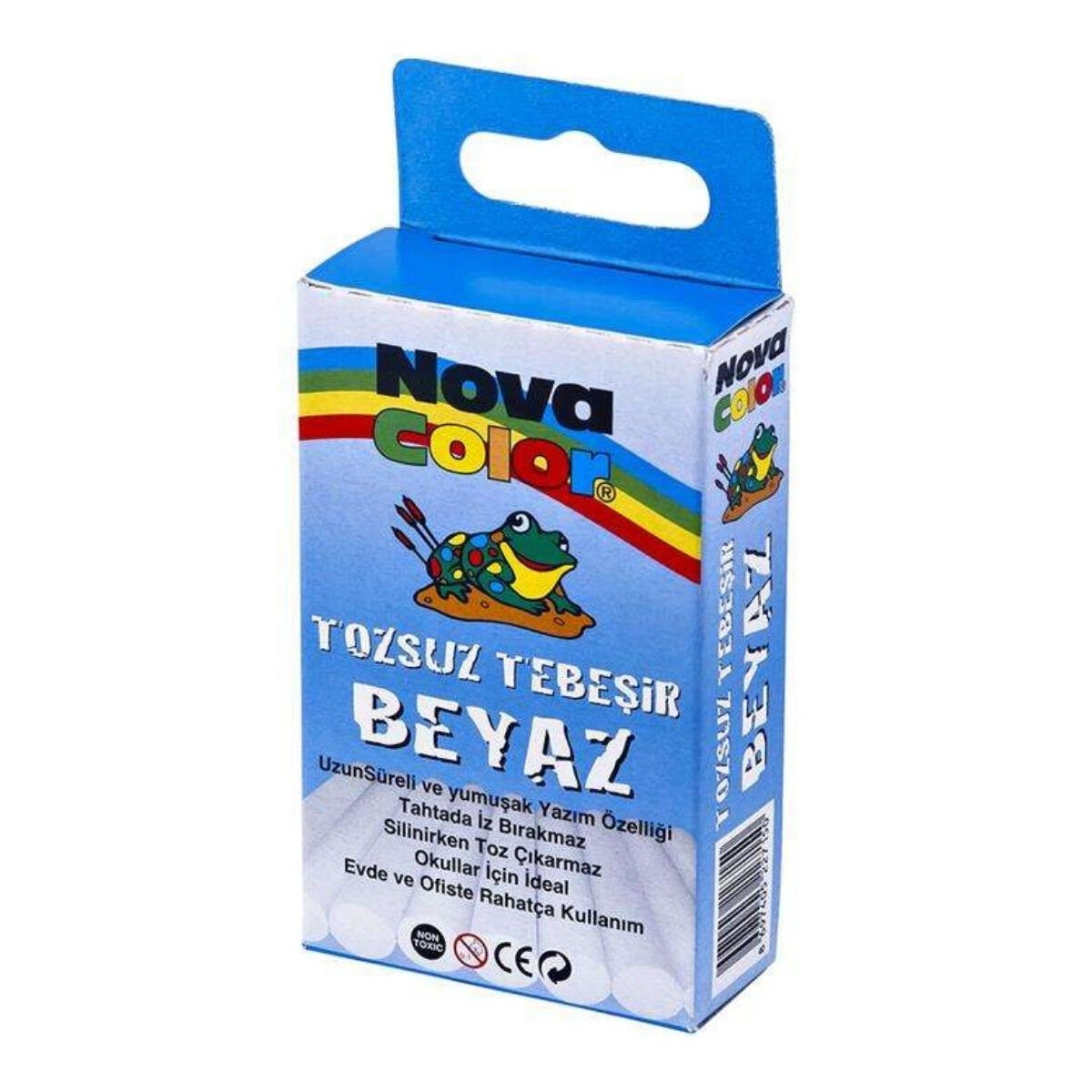 Nova Color Tebeşir 10lu Beyaz