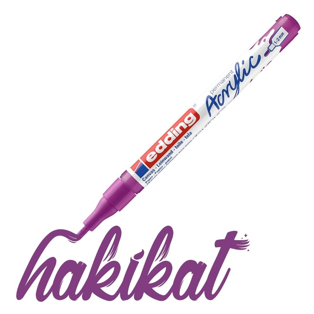 Edding 5300 Akrilik Markör 1-2mm Yuvarlak Uç Orman Meyvesi