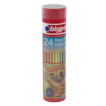 Bigpoint Metal Tüpde Kuru Boya Kalemi 24 Renk Set
