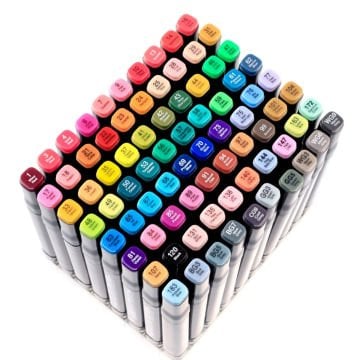 Art Elegant Bez Çantalı Touch Silky Marker Seti 80li