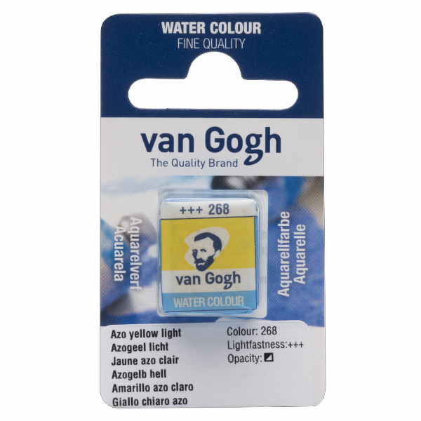 Van Gogh Suluboya Tablet 268 Azo Yellow Light