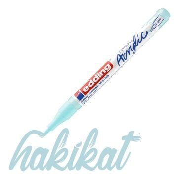 Edding 5300 Akrilik Markör 1-2mm Yuvarlak Uç Pastel Mavi