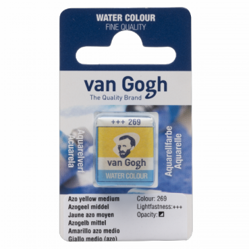 Van Gogh Suluboya Tablet 269 Azo Yellow Medium