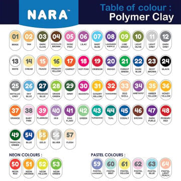 Nara Polimer Kil 55gr PM59 Lavender
