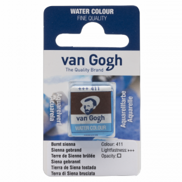 Van Gogh Suluboya Tablet 411 Burnt Sienna