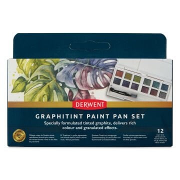 Derwent Graphitint Paint Pan Seti 12li