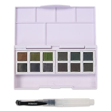 Derwent Graphitint Paint Pan Seti 12li