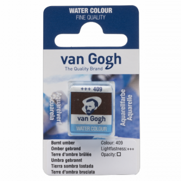 Van Gogh Suluboya Tablet 409 Burnt Umber
