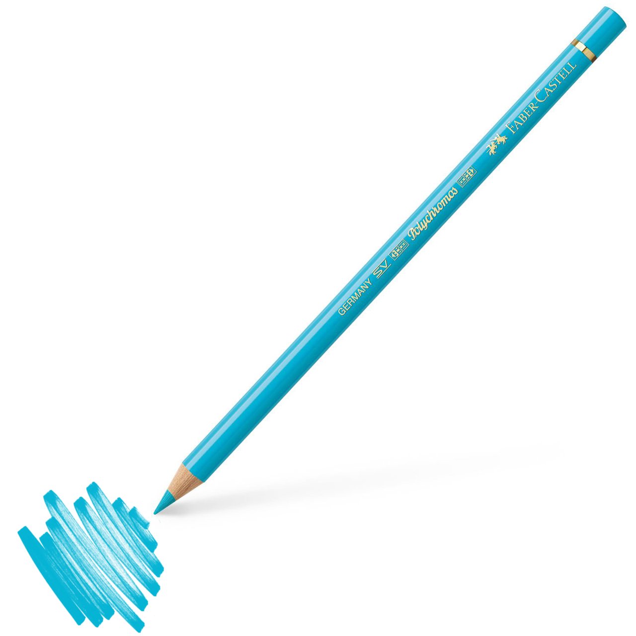 Faber Castell Polychromos Kuru Boya Kalemi 154 Light Cobalt Turquoise