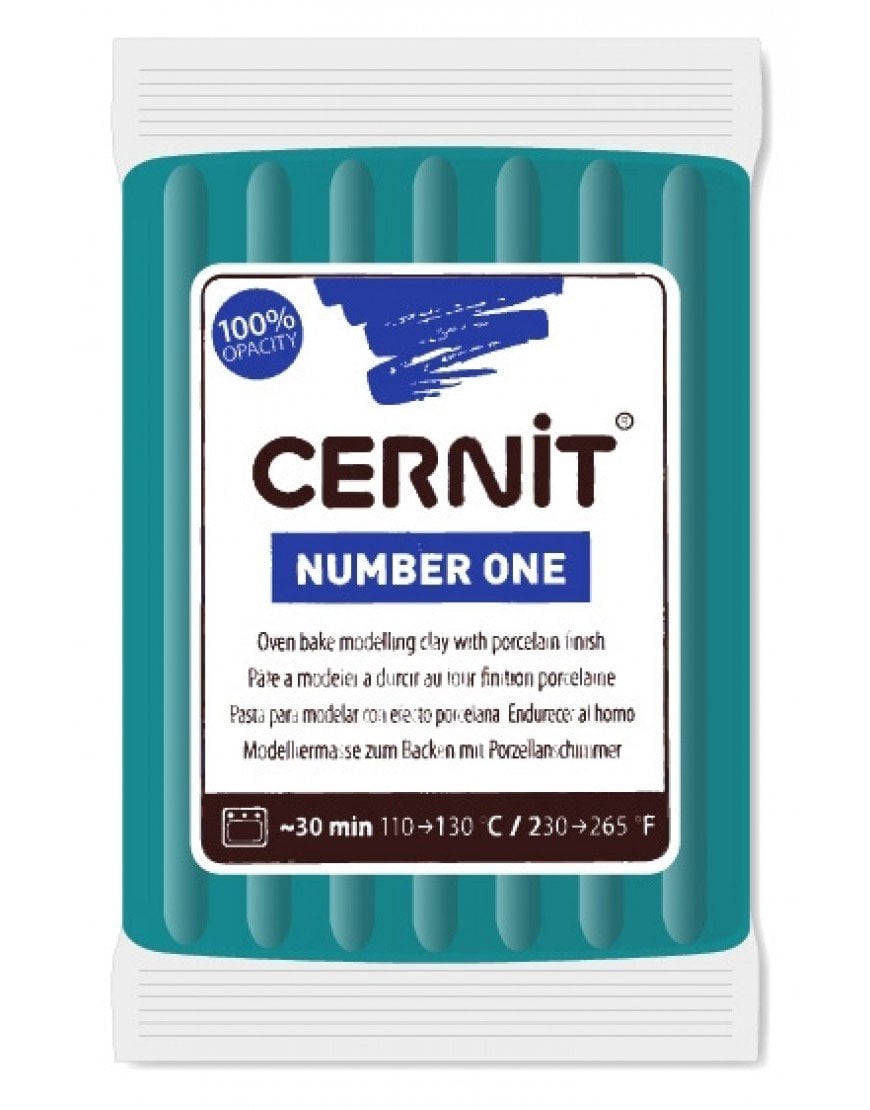 Cernit Number One Polimer Kil 56gr Pine Green  662